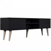TV Stolík 160 Toronto Čierna