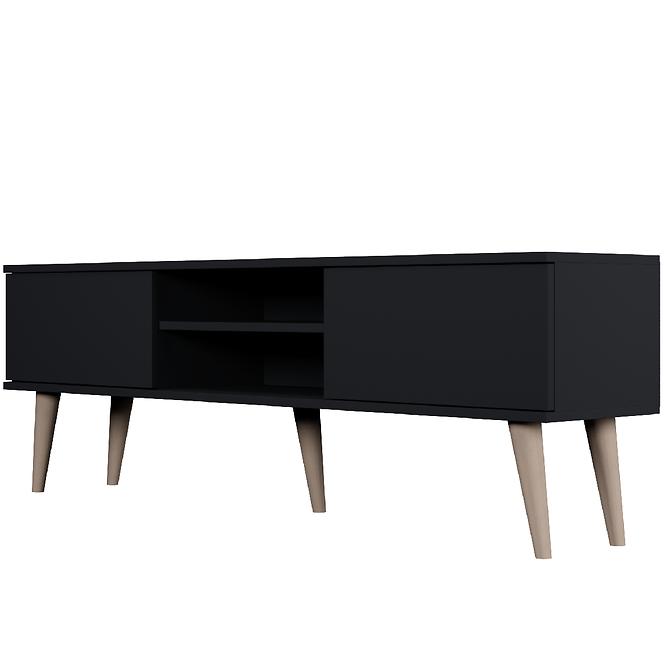 TV Stolík 160 Toronto Čierna