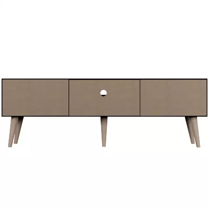 TV Stolík 160 Toronto Čierna,6
