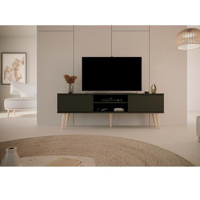 TV Stolík 160 Toronto Čierna