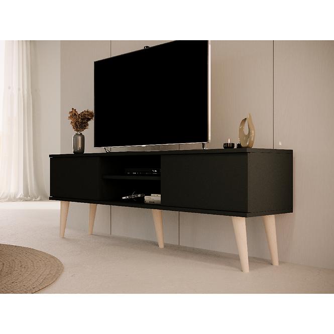 TV Stolík 160 Toronto Čierna