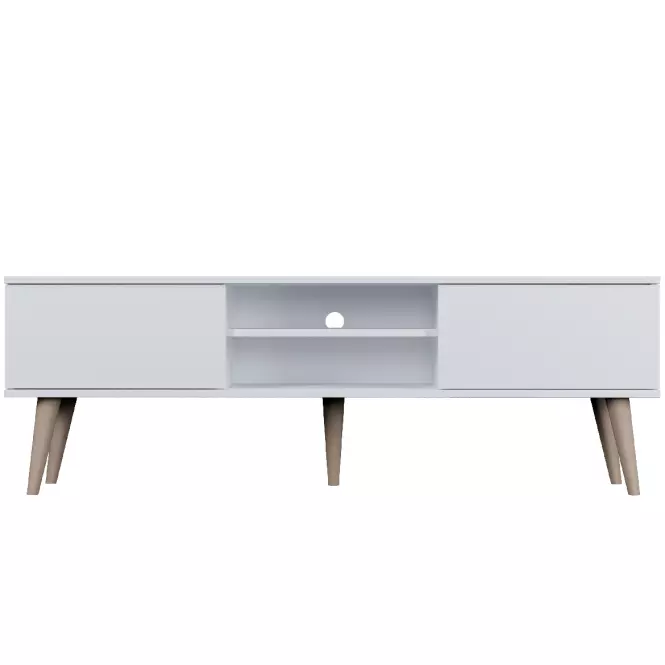 TV Stolík 160 Toronto Biela