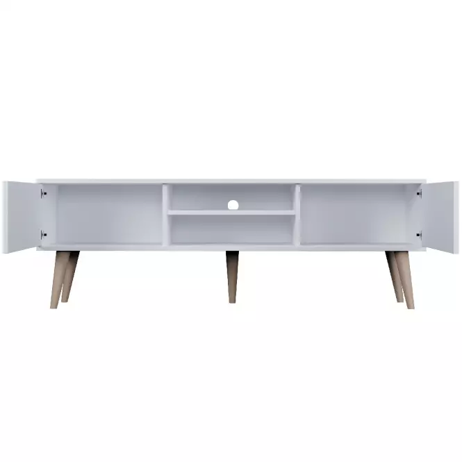 TV Stolík 160 Toronto Biela