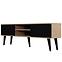 TV Stolík 160 Toronto Artisan/Čierna,3