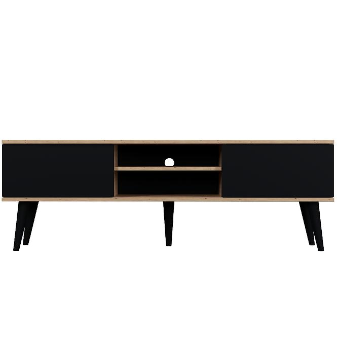 TV Stolík 160 Toronto Artisan/Čierna