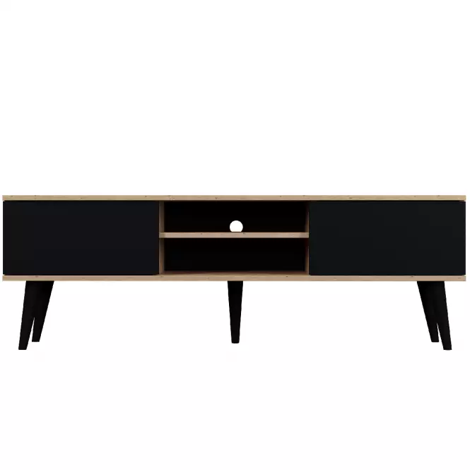 TV Stolík 160 Toronto Artisan/Čierna,4
