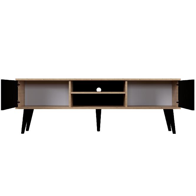 TV Stolík 160 Toronto Artisan/Čierna