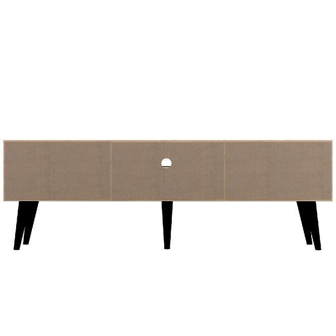 TV Stolík 160 Toronto Artisan/Čierna