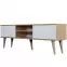 TV Stolík 160 Toronto Artisan/Biela,3