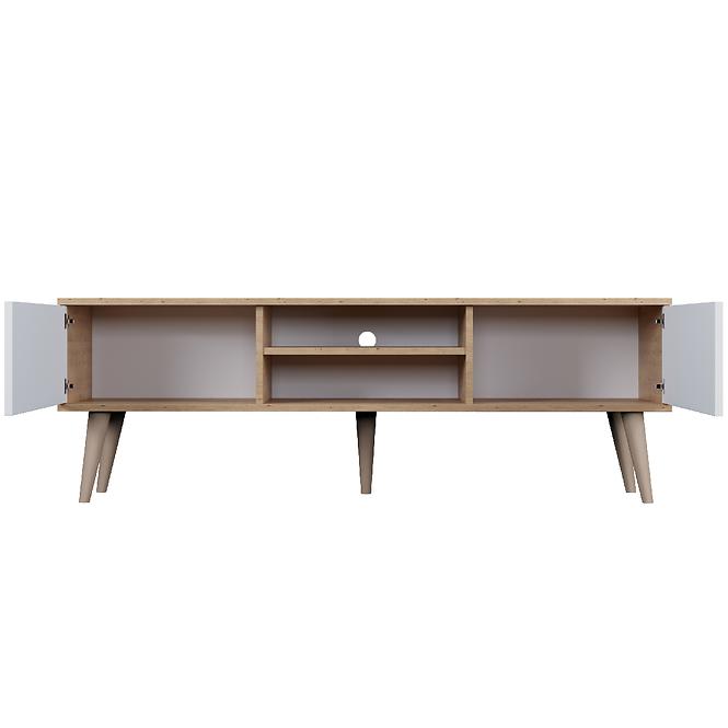 TV Stolík 160 Toronto Artisan/Biela