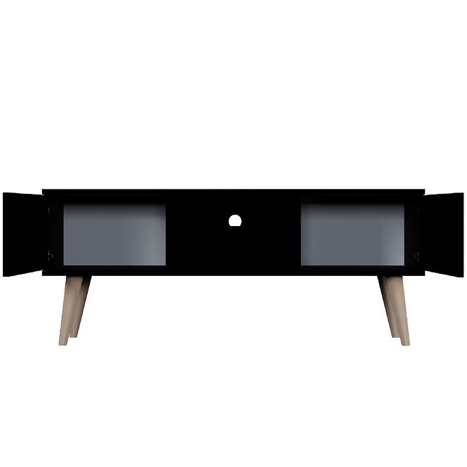 TV Stolík 120 Toronto Čierna,4