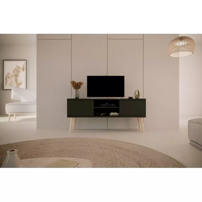 TV Stolík 120 Toronto Čierna