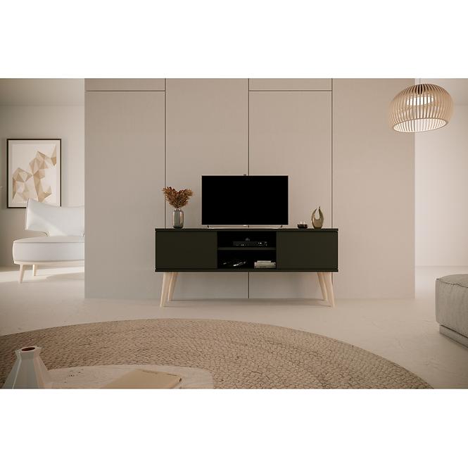 TV Stolík 120 Toronto Čierna