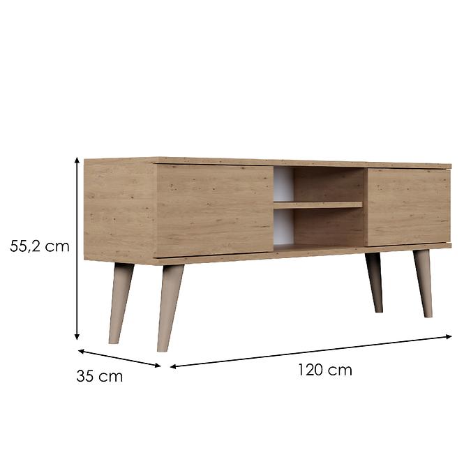 TV Stolík 120 Toronto Artisan