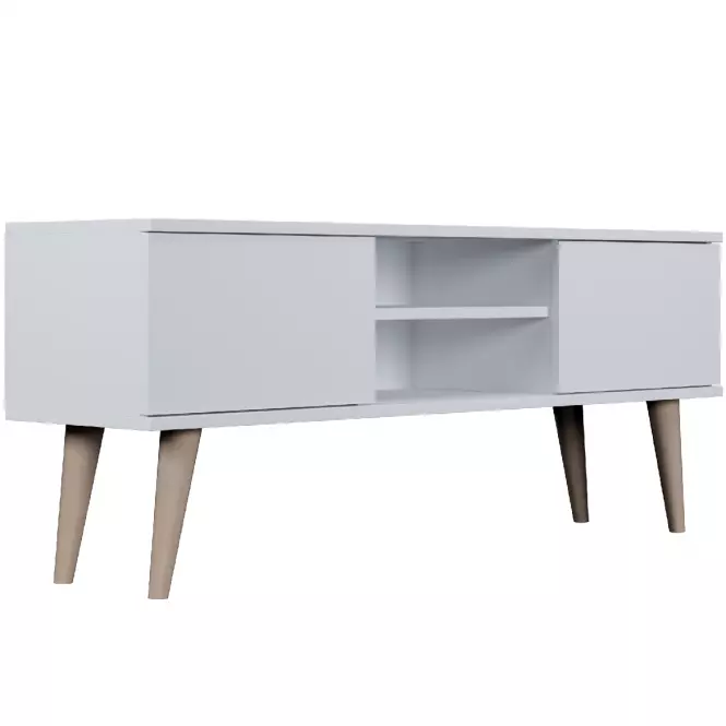 TV Stolík 120 Toronto Biela