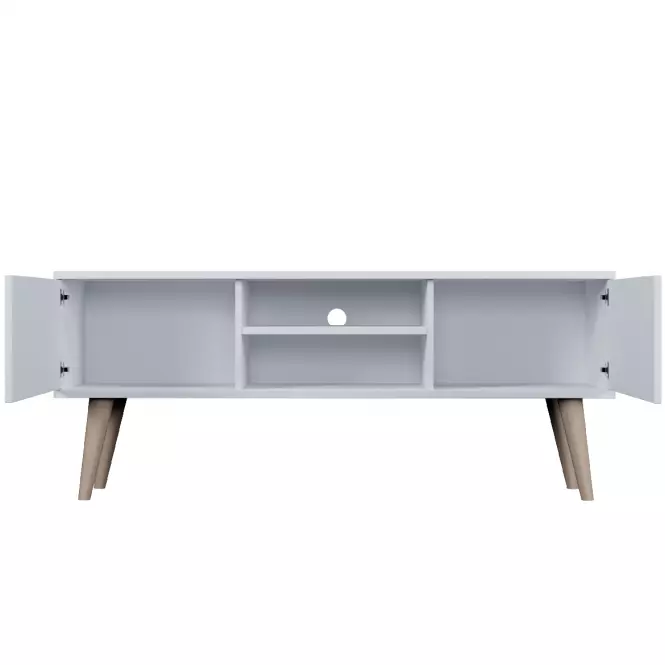 TV Stolík 120 Toronto Biela