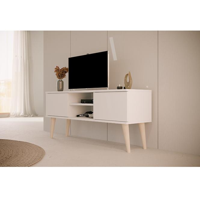 TV Stolík 120 Toronto Biela