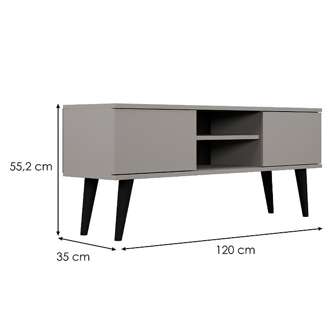 TV Stolík 120 Toronto Sivý Chinchilla