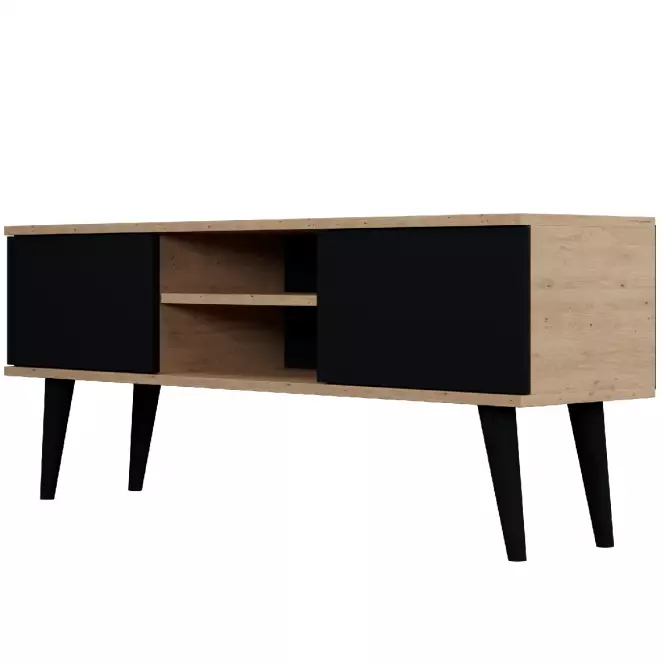 TV Stolík 120 Toronto Artisan/Čierna,3