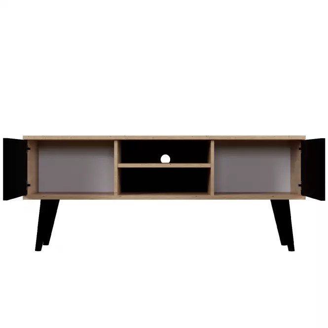TV Stolík 120 Toronto Artisan/Čierna,5