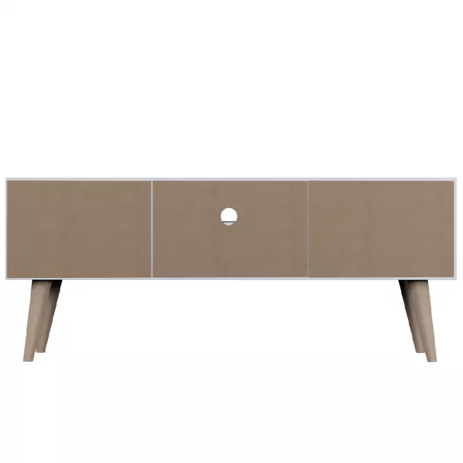 TV Stolík 120 Toronto Artisan/Biela,6