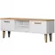 TV Stolík 120 Denver Biela/Hikora,3