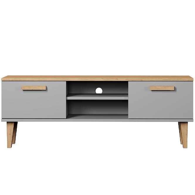TV Stolík 120 Denver Sivý Chinchilla/Hikora,4
