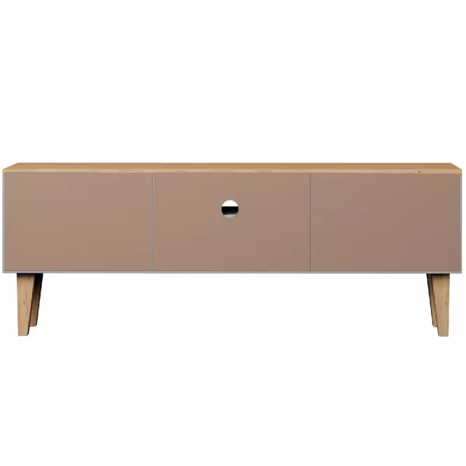 TV Stolík 120 Denver Sivý Chinchilla/Hikora,5