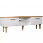 TV Stolík 160 Denver Biela/Hikora