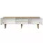 TV Stolík 160 Denver Biela/Hikora,5
