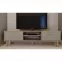 TV Stolík 160 Denver Sivý Chinchilla/Hikora,7
