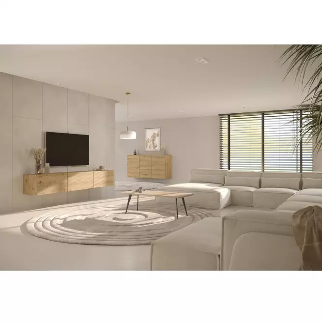TV Stolík 180 Závesná Dallas Artisan
