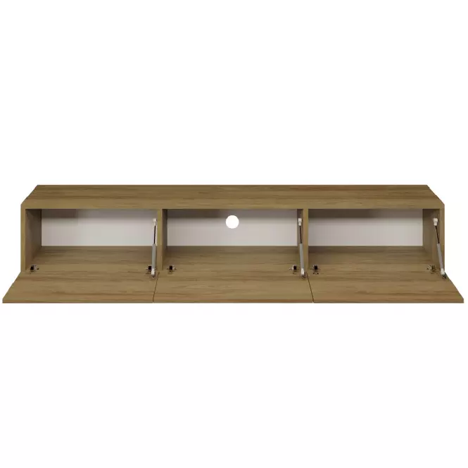 TV Stolík 180 Závesná Dallas Hikora,3