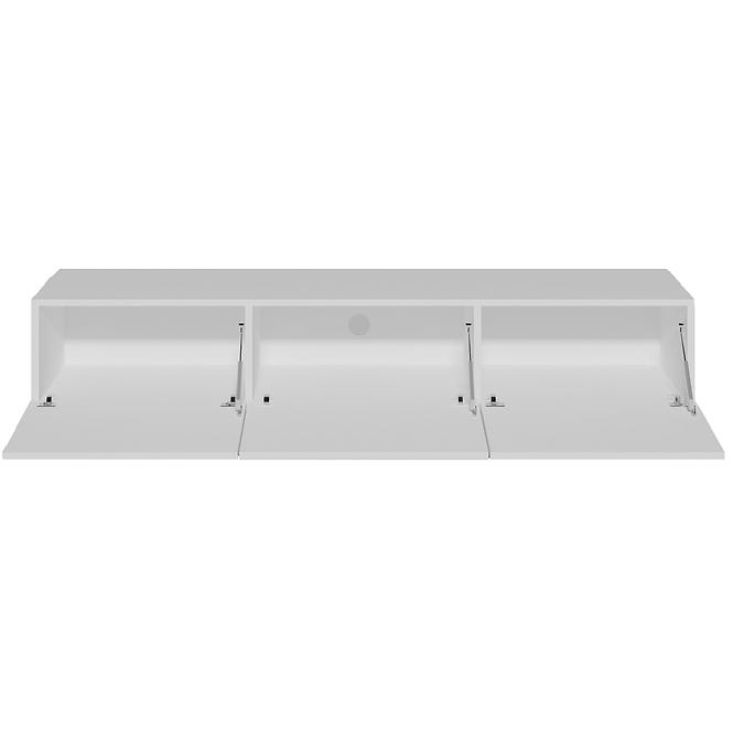 TV Stolík 180 Závesná Dallas Biela,3