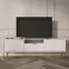 TV Stolík 135 Austin Biela/Zlatá,6