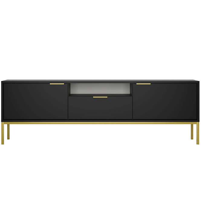 TV Stolík 175 Austin Čierna/Zlatá,3