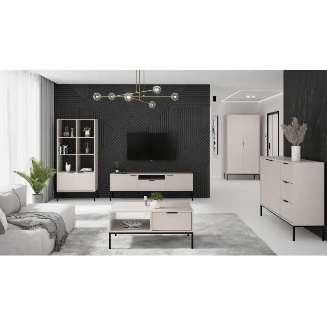 TV Stolík 175 Austin Kašmír/Čierna