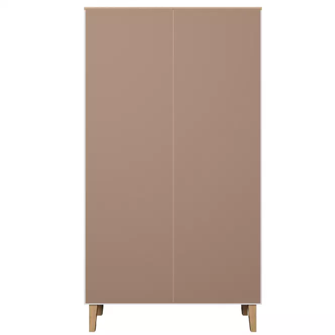 Skriňa 100 Denver Biela/Hikora,6