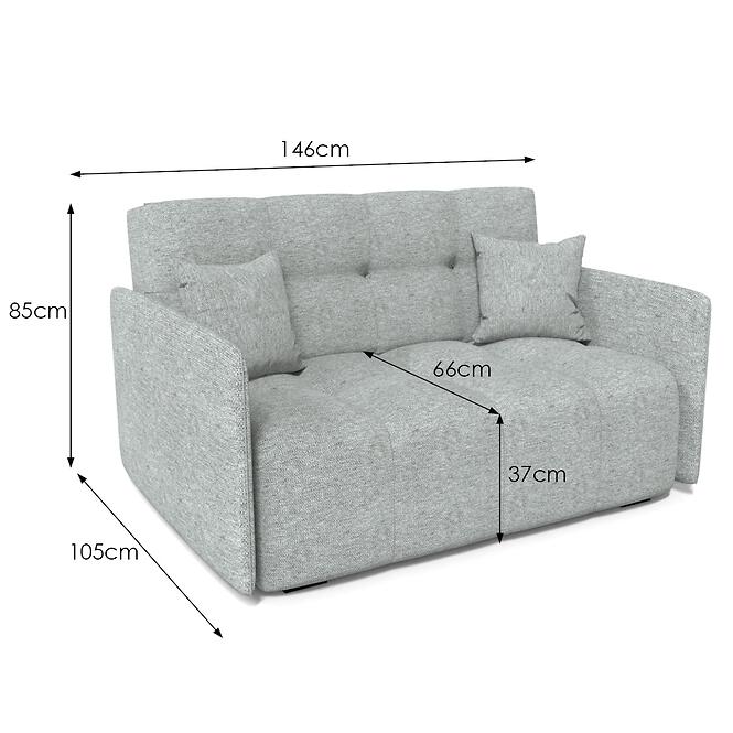 Sedačka Mario III Glow 14