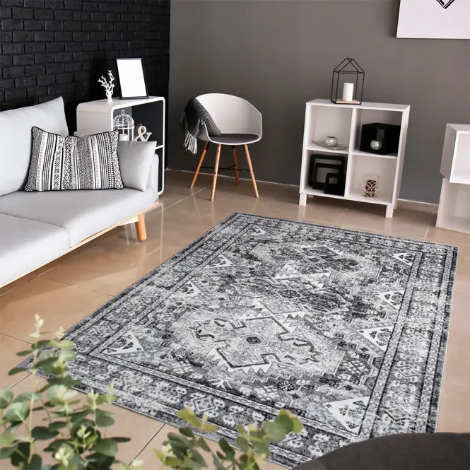 Koberec Frisee Victoria 1,2/1,7 8022 0644 šedá,8