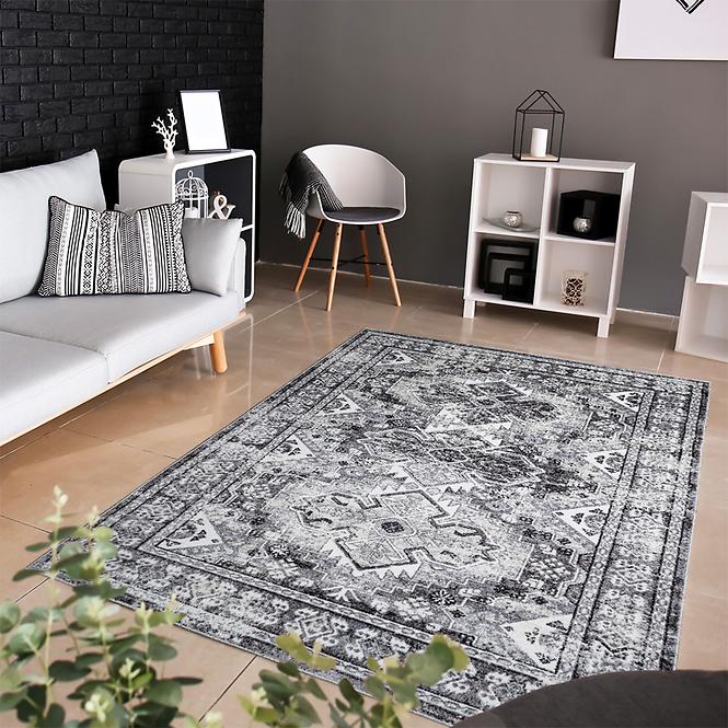 Koberec Frisee Victoria 1,6/2,3 8022 0644 šedá  ,8