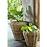 Prútený obal na kvetináč Alex Round Medium Rattan 34 x 40 cm