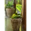Prútený obal na kvetináč Alex Round Medium Rattan 34 x 40 cm,2