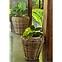 Prútený obal na kvetináč Alex Round Medium Rattan 34 x 40 cm,2