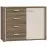 Komoda Dedelos DDLK224R