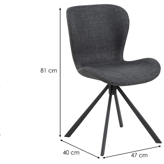 Stolička K26 Grey 100722 2 ks