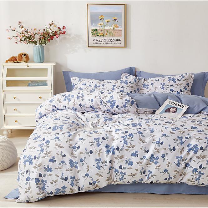 Posteľná bielizeň  bavlnený satén ALBS-01335B 160x200 Lasher