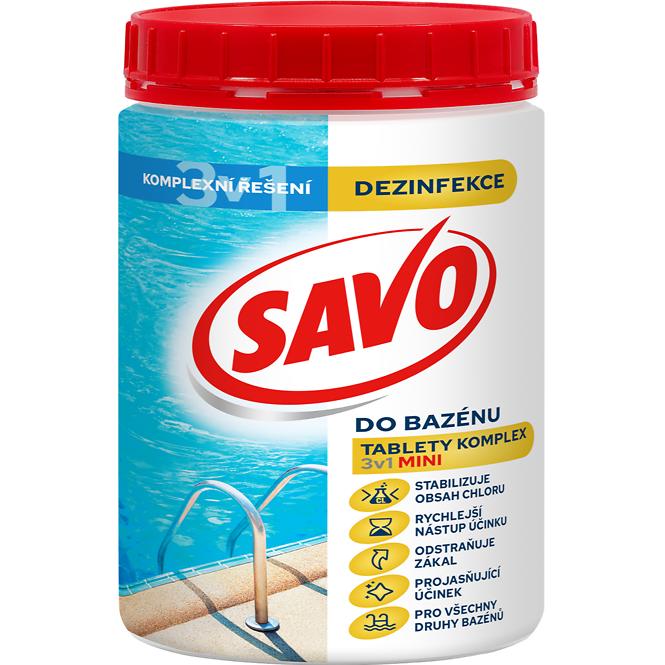 Savo chlorove tablety MINI KOMPLEX 3v1 0.76kg