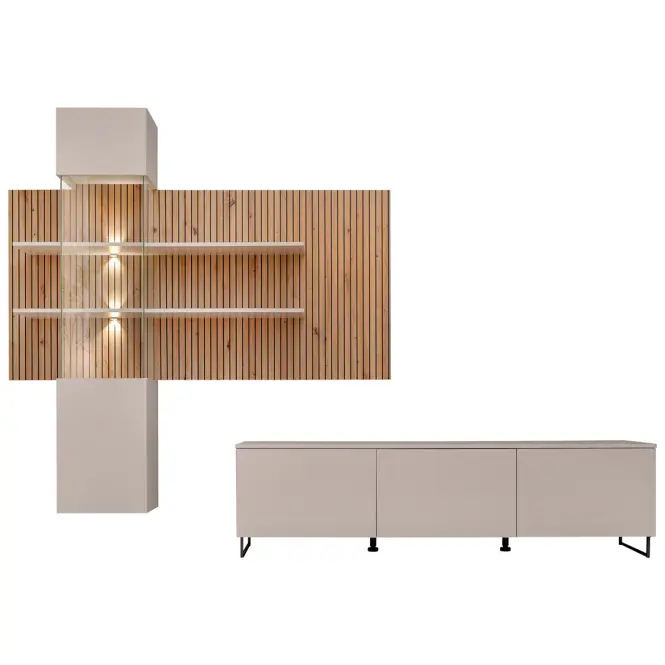 Obývacia Stena Gusto LUX A cashmire/artisan,2