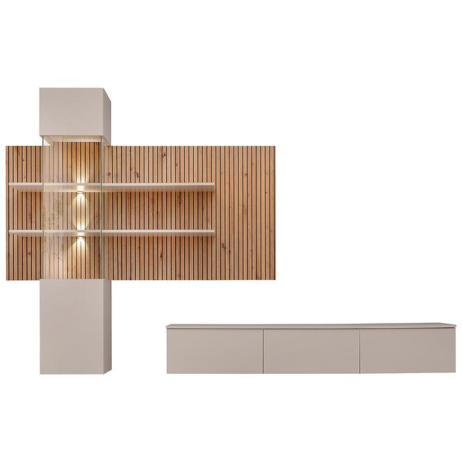 Obývacia Stena Gusto LUX B cashmire/artisan,2